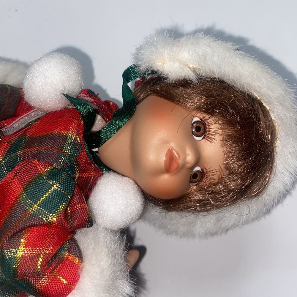 Vintage Kmart Handcrafted Collectible Porcelain Doll